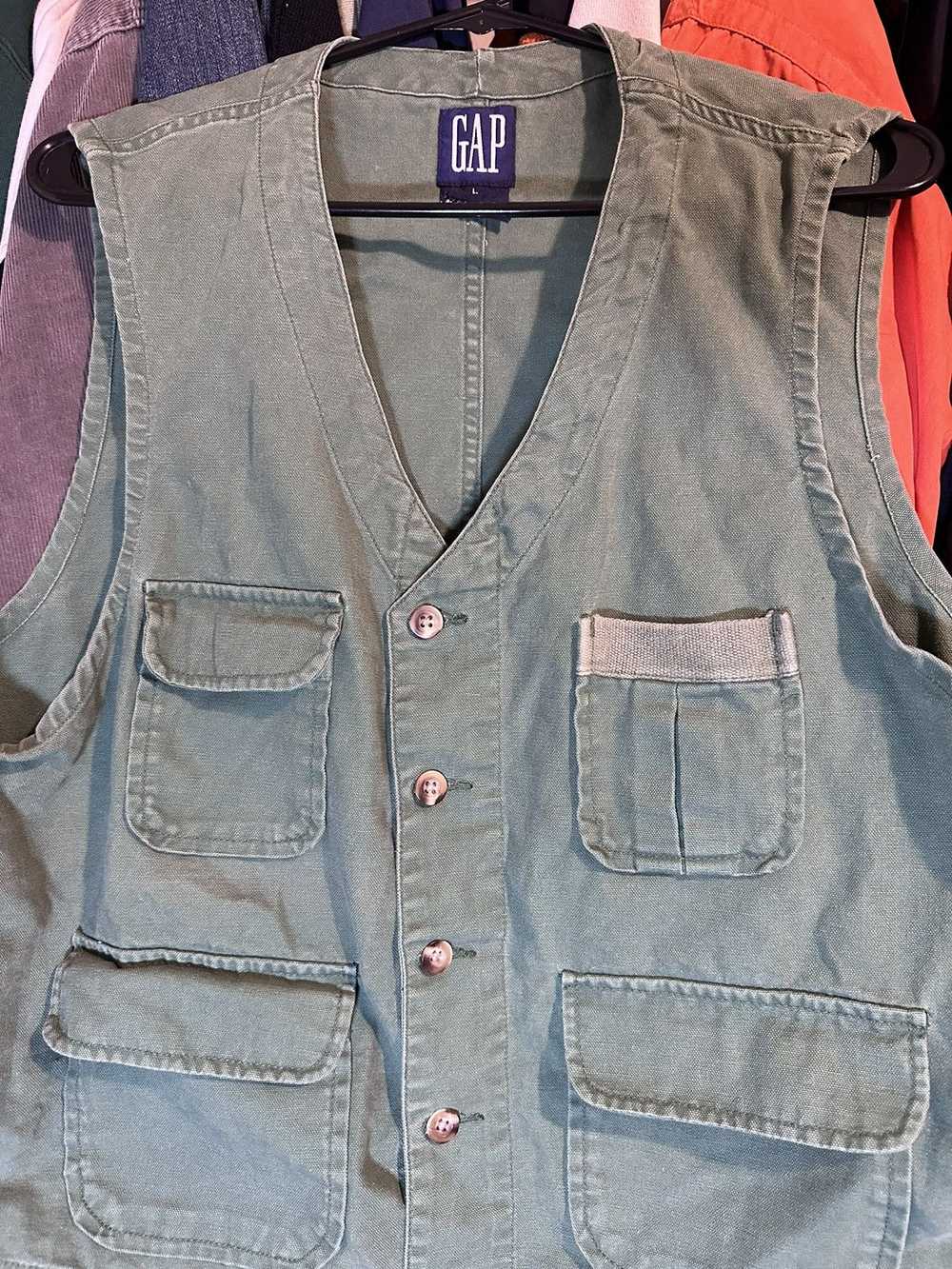 Gap × Streetwear × Vintage Vintage Gap vest - image 2