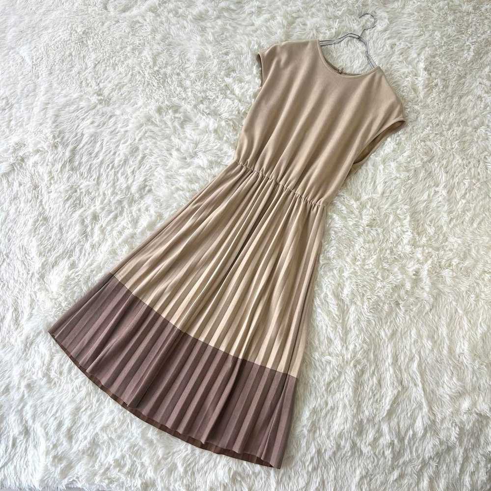 【Excellent Condition】ZARA Knit Pleated Midi Lengt… - image 1