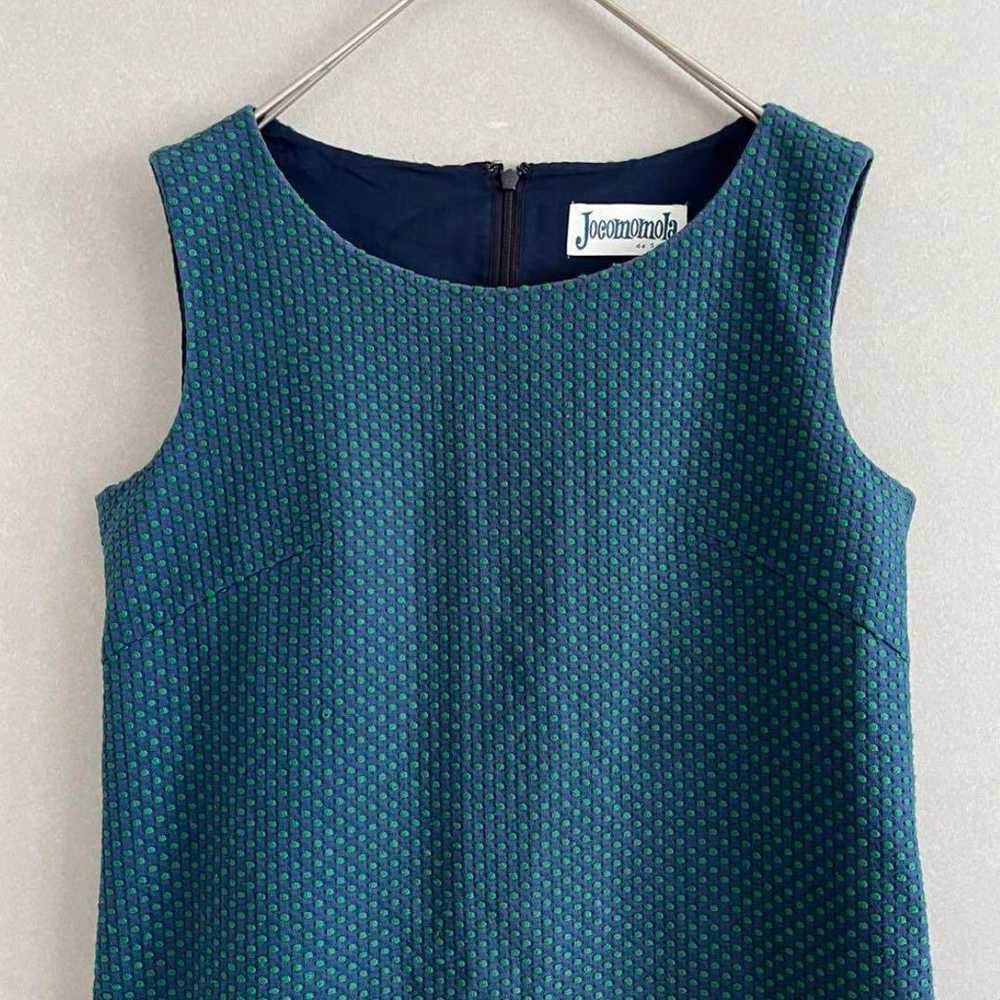 Brand New Hokomomora Sheer Sleeveless Polka Dot G… - image 5