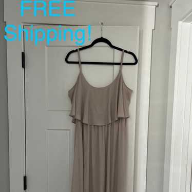 Show Me Your Mumu Caitlin Ruffle Maxi Dress X-Lar… - image 1