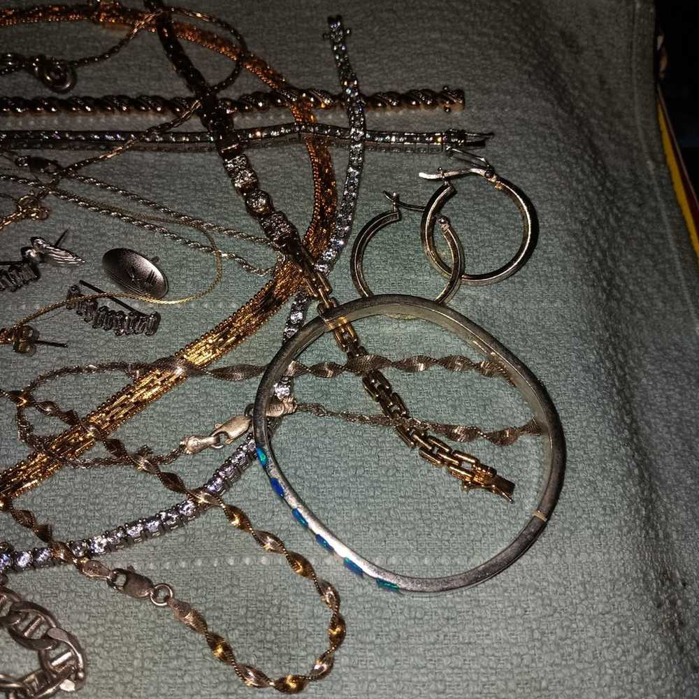 Sterling silver and gold filled jewelry  lot - image 3