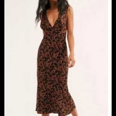 Free people oh la la midi dress