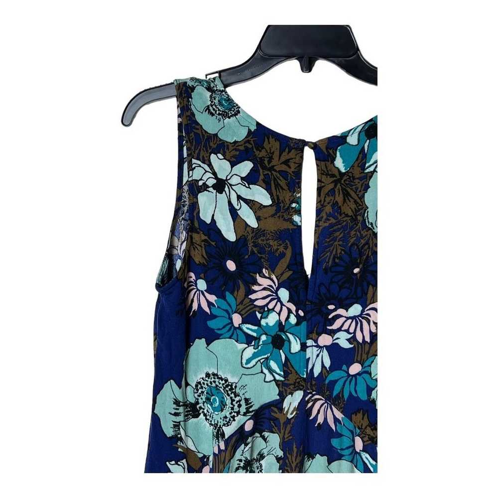 FREE PEOPLE BACK YARD PARTY FLORAL MINI DRESS SLE… - image 10