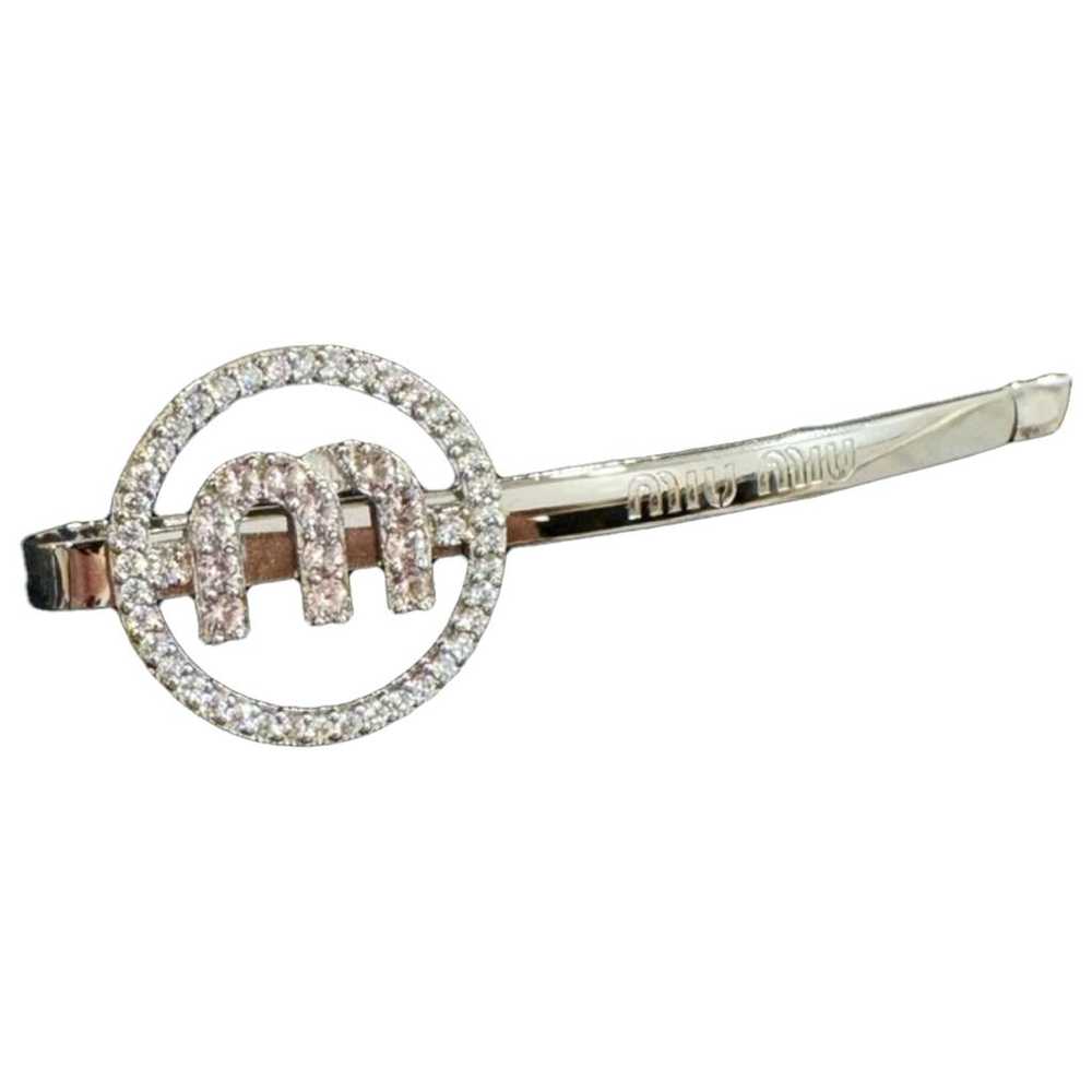 Miu Miu Crystal hair accessory - image 1