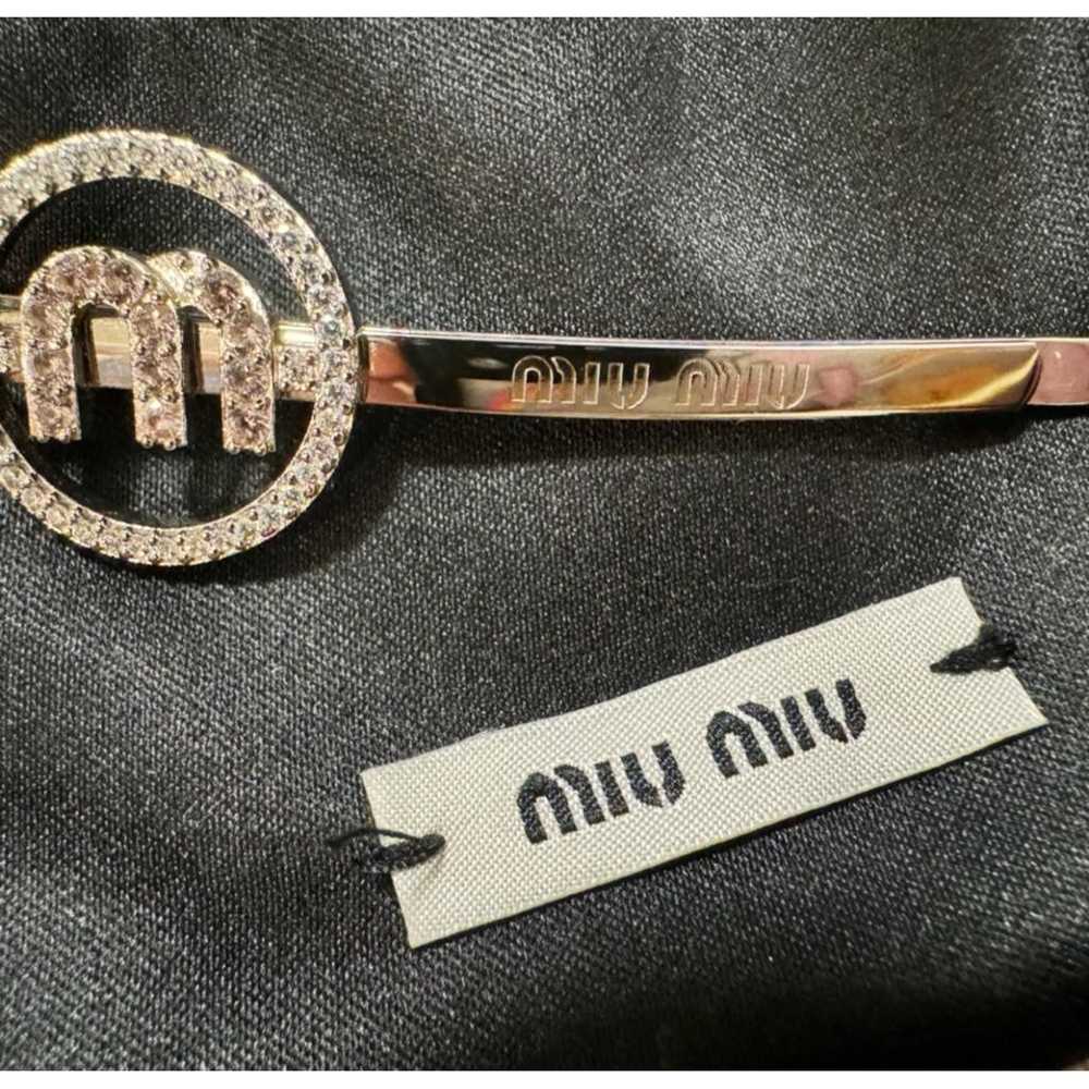 Miu Miu Crystal hair accessory - image 3