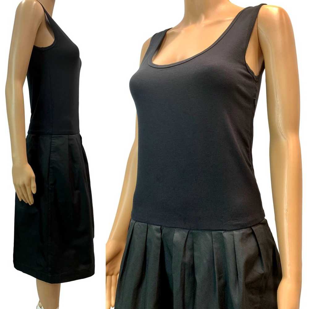 DKNY Black Tank Dress Chic Minimalist | S - image 2