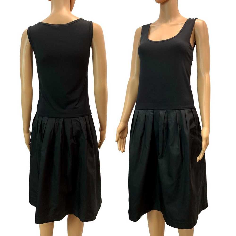 DKNY Black Tank Dress Chic Minimalist | S - image 3