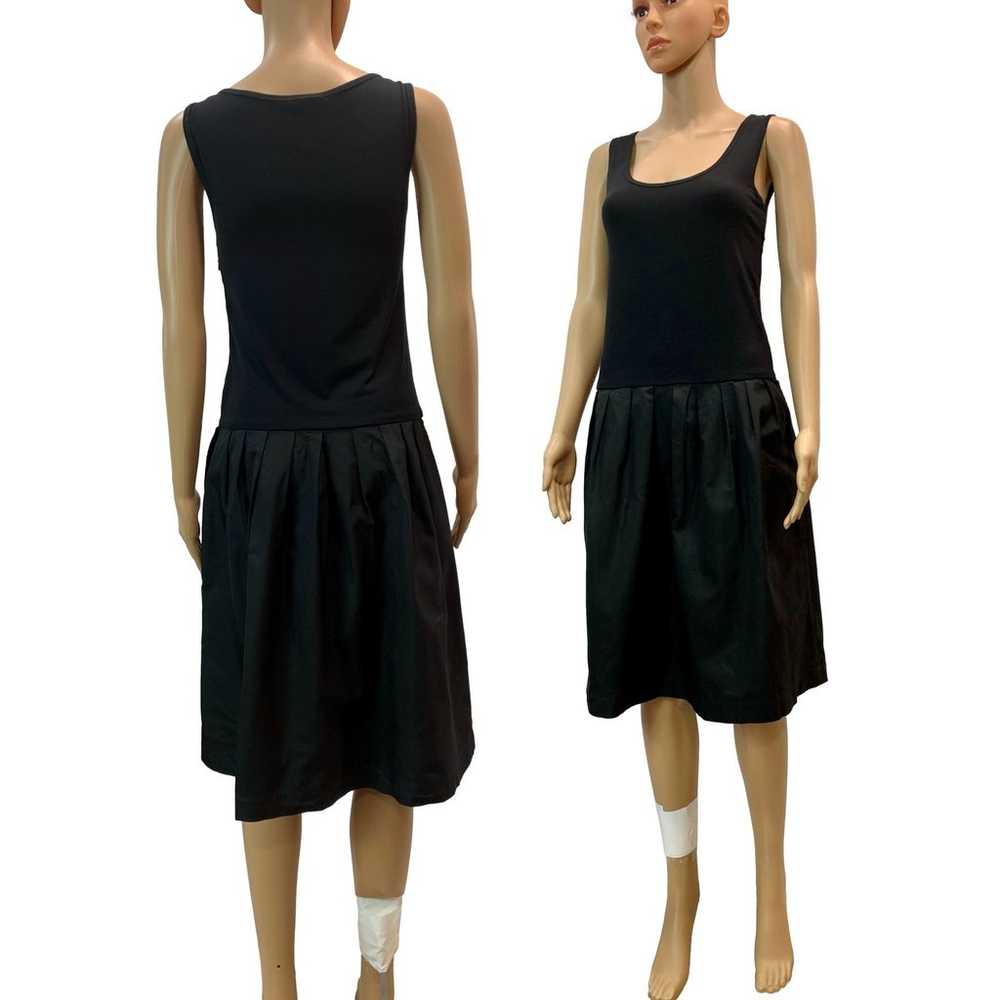 DKNY Black Tank Dress Chic Minimalist | S - image 7