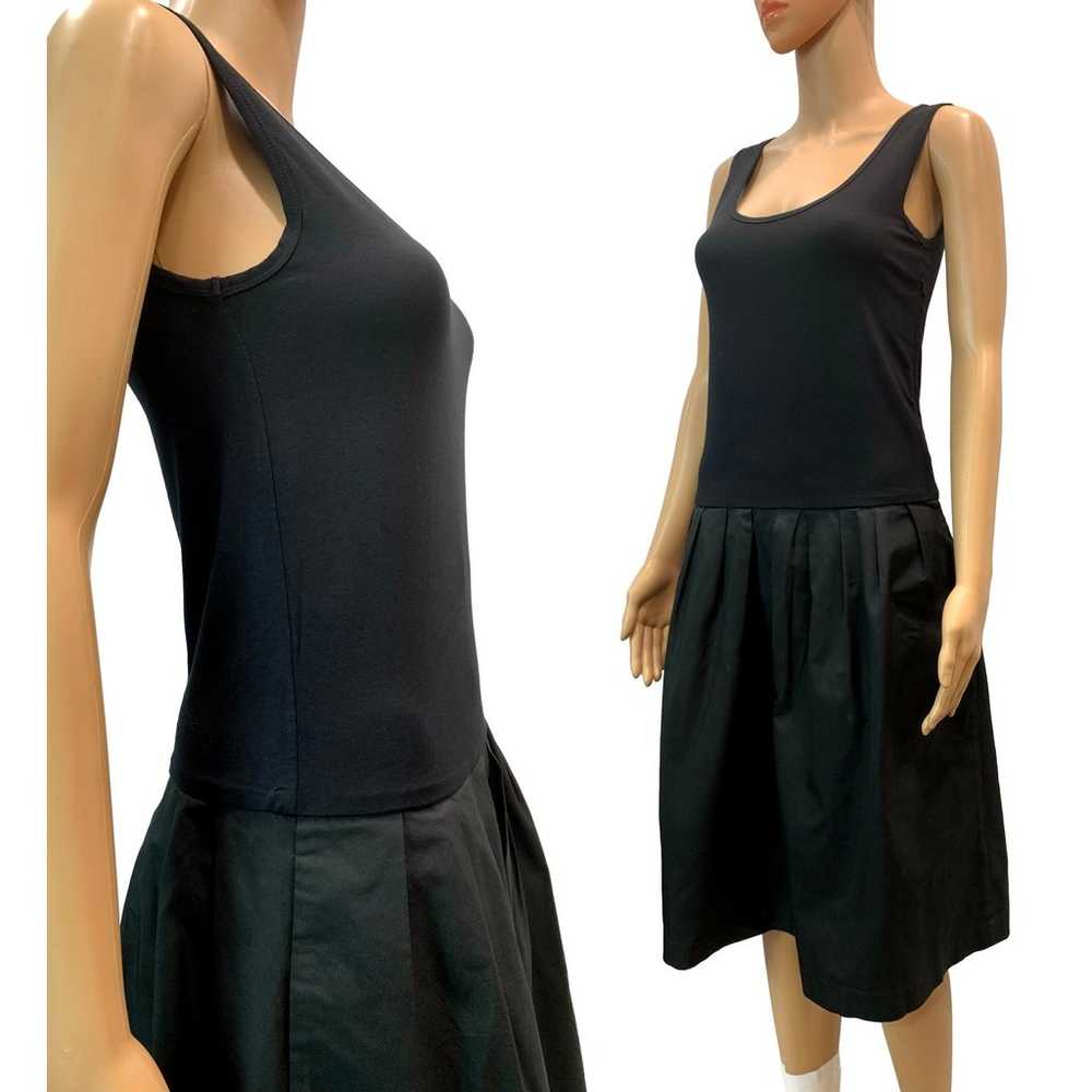 DKNY Black Tank Dress Chic Minimalist | S - image 9