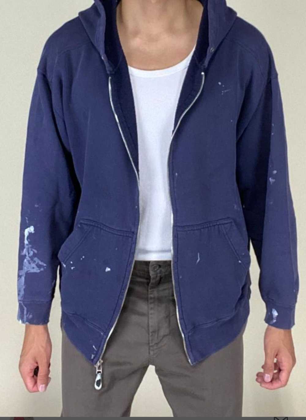 Gap × Vintage Vintage 90s gap paint splatter hood… - image 5