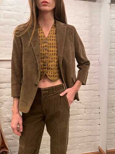 Corduroy 3 Piece Suit