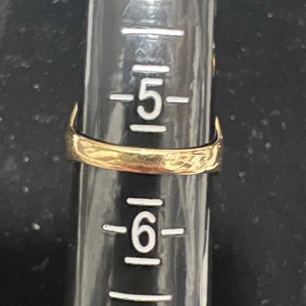 18k real gold ring - image 4