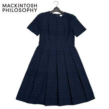 Mackintosh Philosophy Cut Lace Tuck Pleats Dress … - image 1