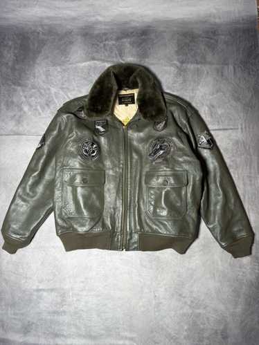 Leather Jacket × Schott × Vintage SCHOTT NYC G-1, 