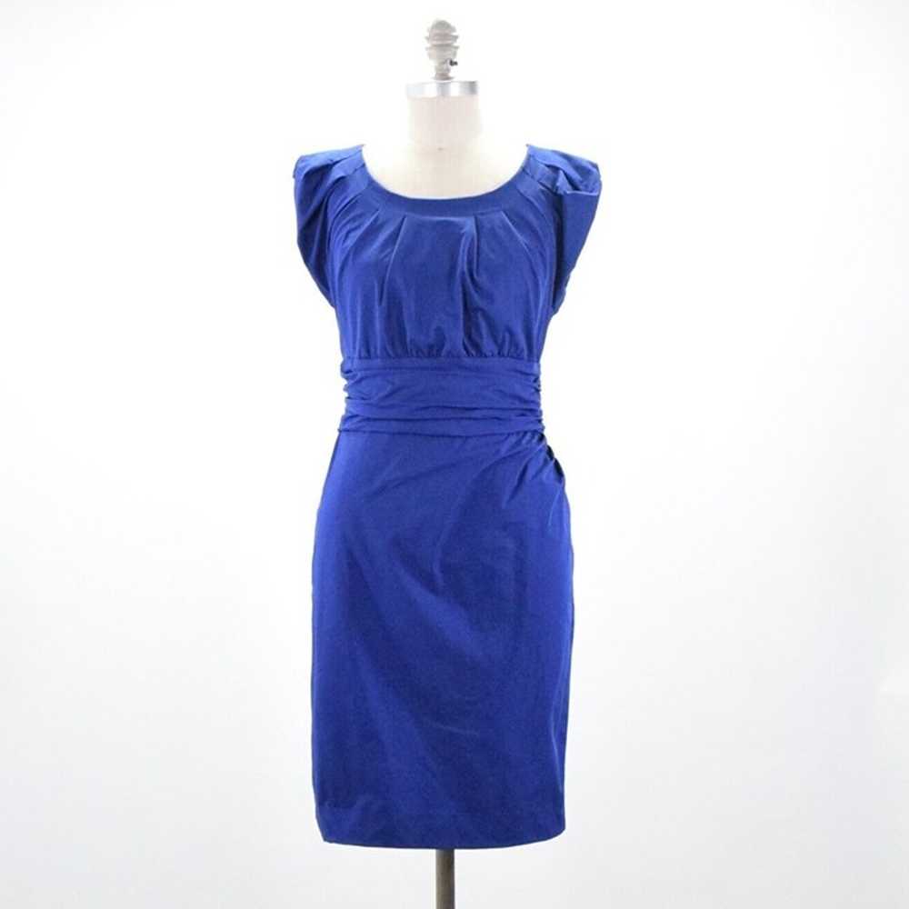 Diane von Furstenberg Royal Blue Stretch Sheath D… - image 1