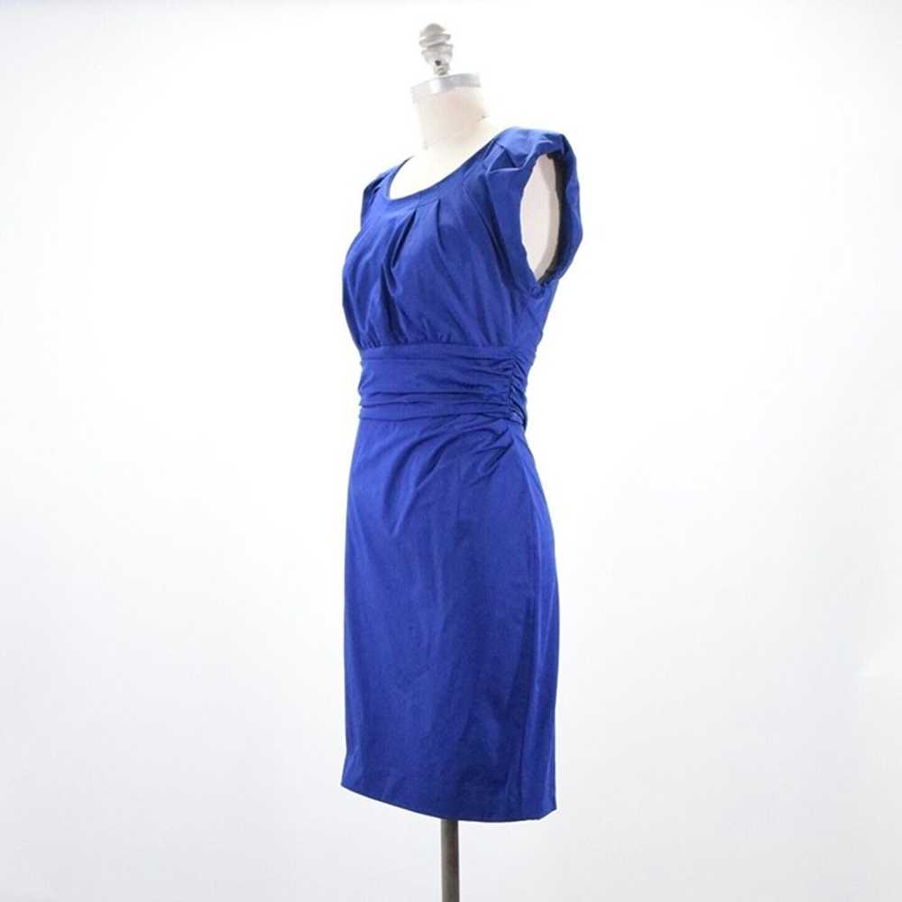 Diane von Furstenberg Royal Blue Stretch Sheath D… - image 3