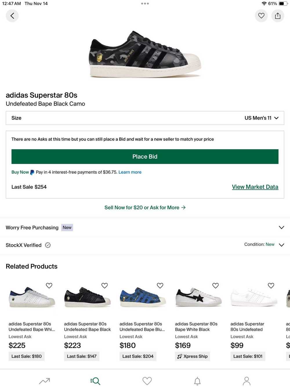 Adidas × Bape × Undefeated Bape x Undefeated x Ad… - image 8