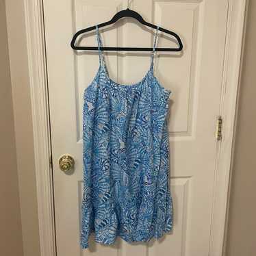 Lilly Pulitzer Jaydon Linen Dress Size M - image 1