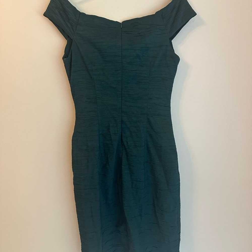 Dark Green, Embellished Eliza J Dress, Size 8 - image 7