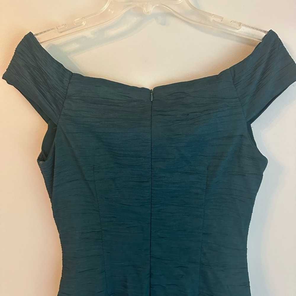 Dark Green, Embellished Eliza J Dress, Size 8 - image 8