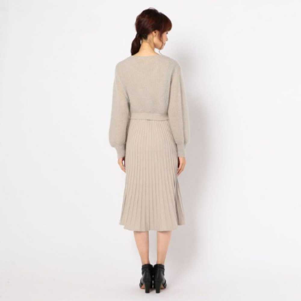 NOLLEY'S Cashmere Wrap Setup Knit One-Piece Dress… - image 3