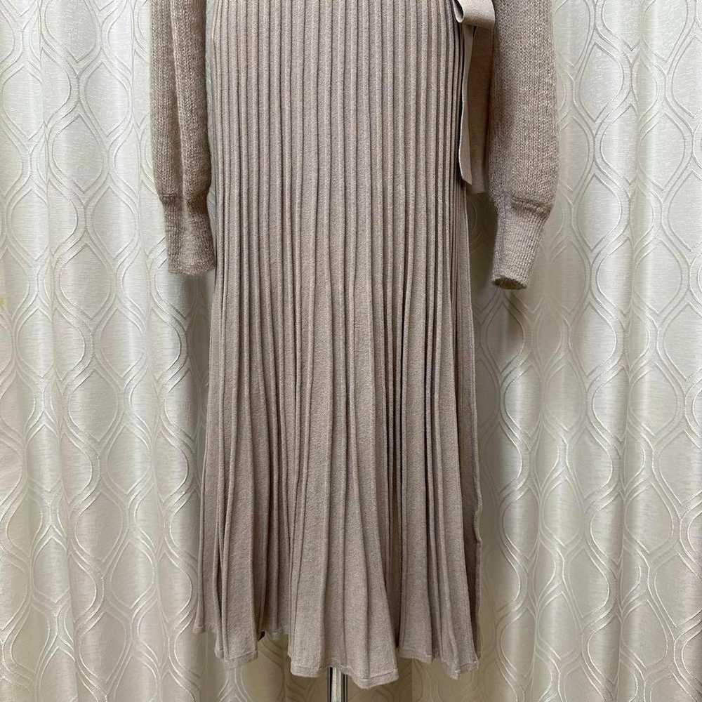 NOLLEY'S Cashmere Wrap Setup Knit One-Piece Dress… - image 9