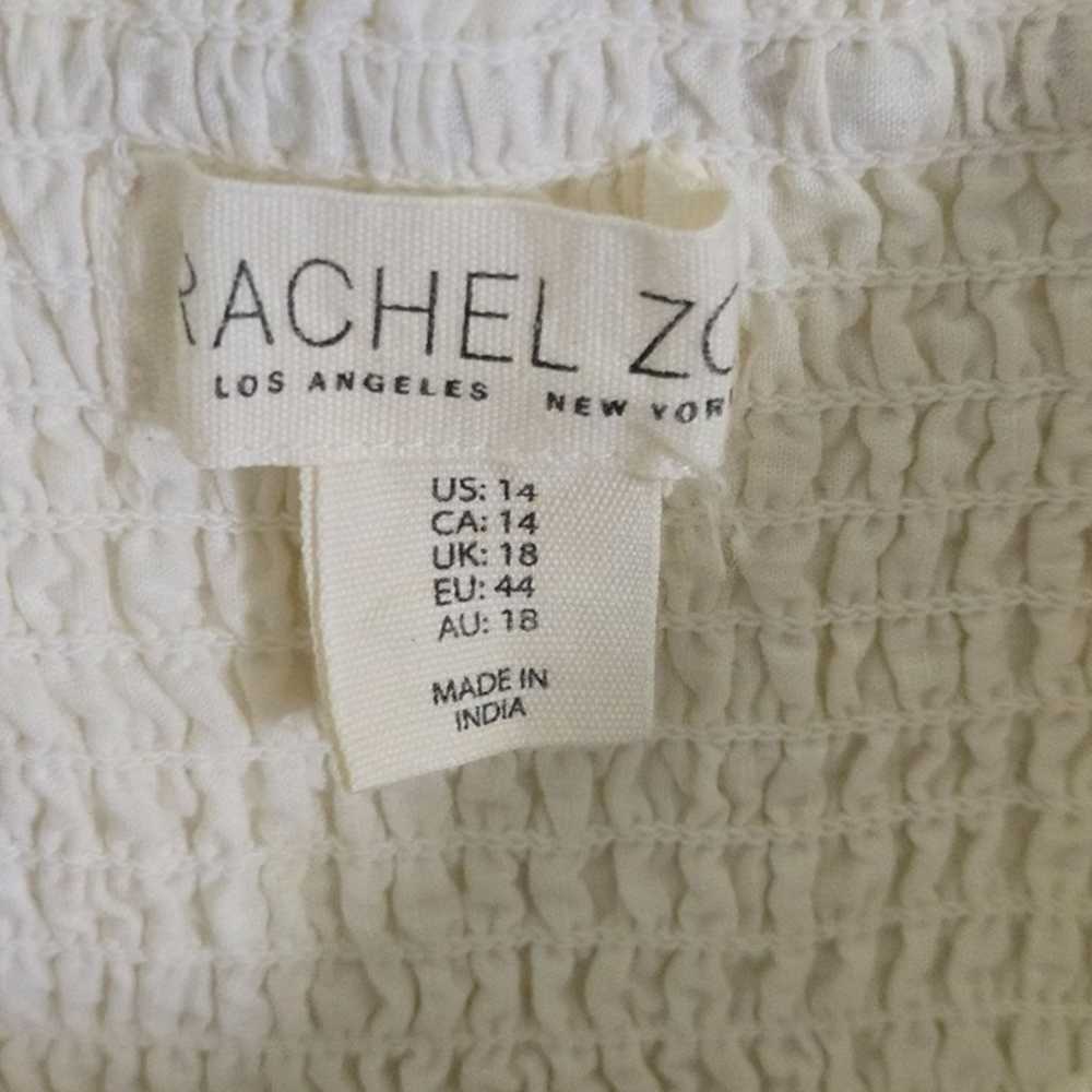 Rachel Zoe Mommy And Me White Smocked Tiered Maxi… - image 5