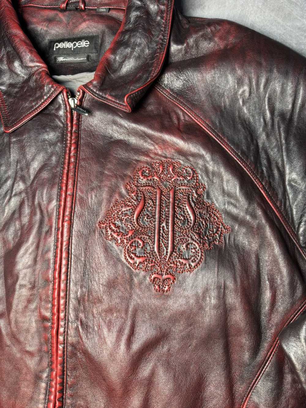 Leather Jacket × Pelle Pelle × Vintage Vintage Pe… - image 11