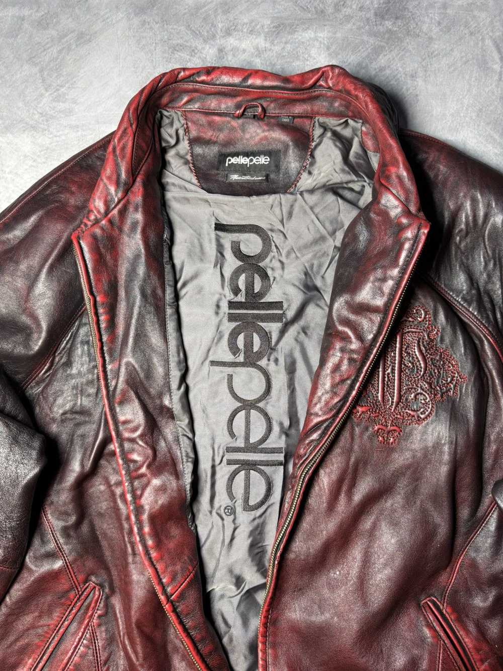 Leather Jacket × Pelle Pelle × Vintage Vintage Pe… - image 12