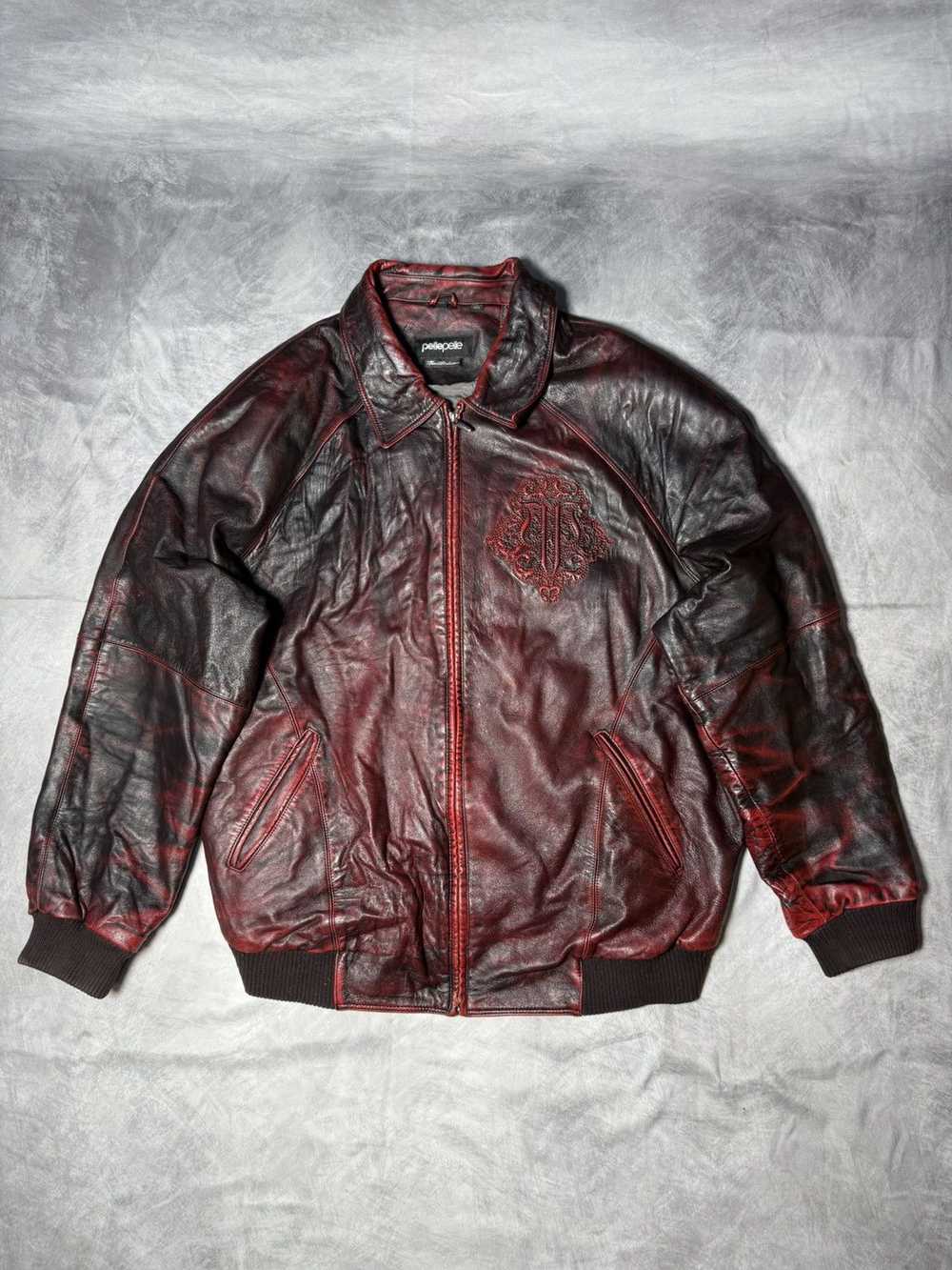 Leather Jacket × Pelle Pelle × Vintage Vintage Pe… - image 2