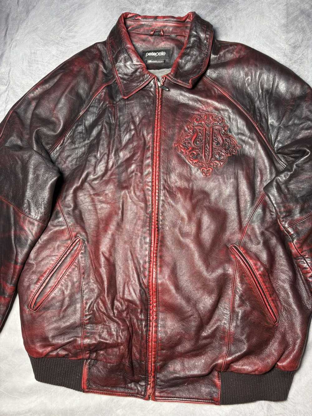 Leather Jacket × Pelle Pelle × Vintage Vintage Pe… - image 9