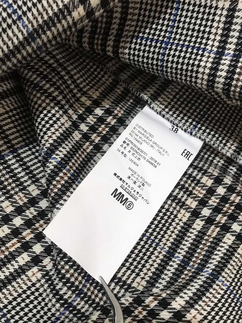 Maison Margiela MM6 Maison Margiela SS19 Tartan C… - image 6