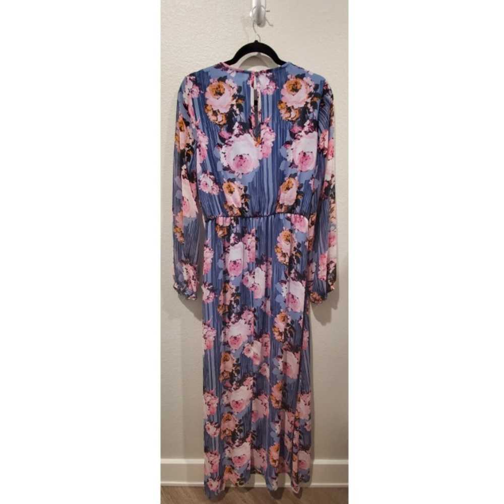 NANAMACS Floral Long Sleeve Maxi Dress - image 7