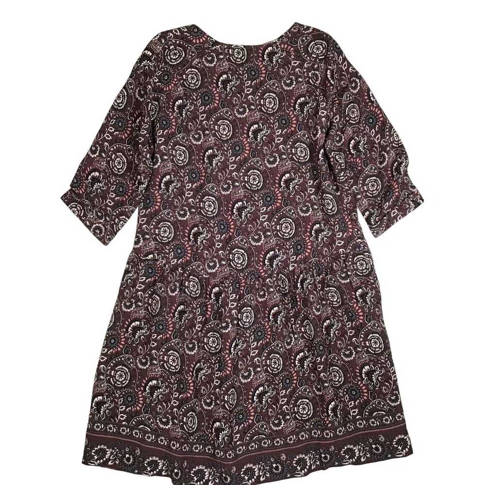 Garnet Hill Womans 18 Bohemian Pocket Detail Dres… - image 2