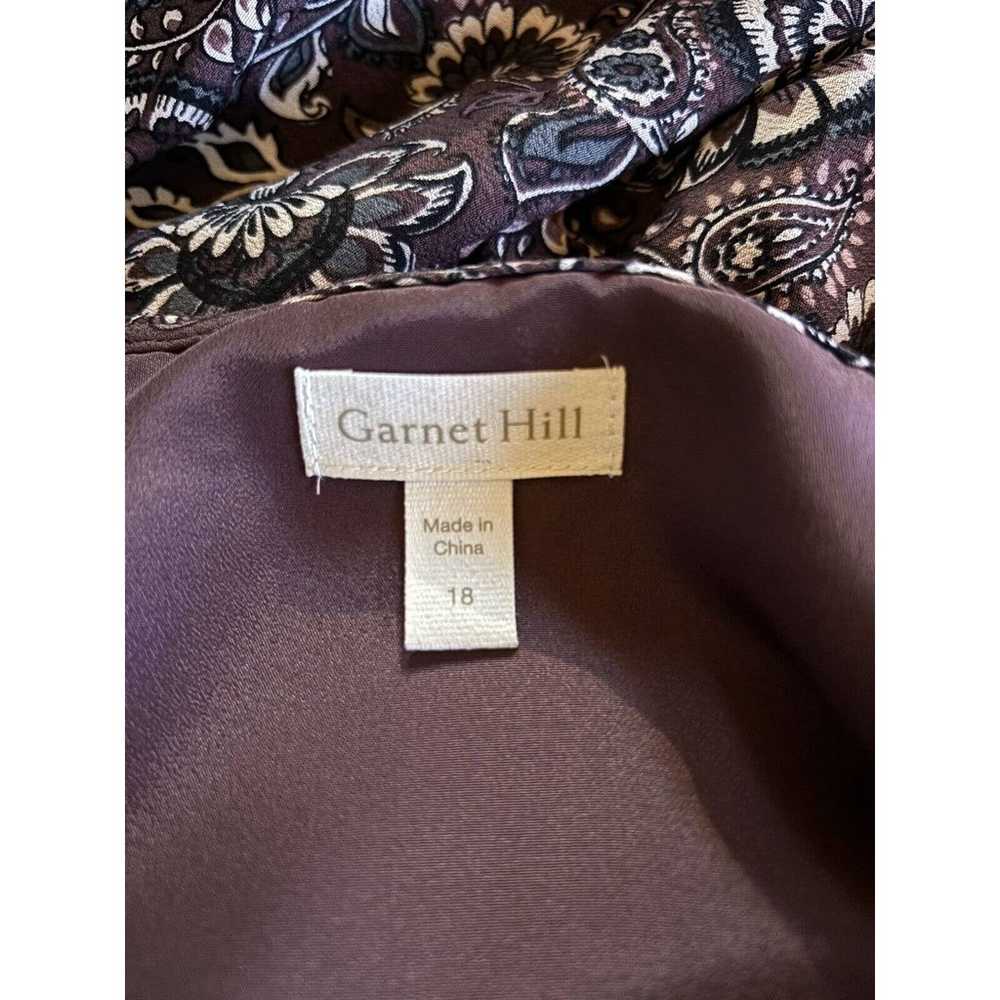 Garnet Hill Womans 18 Bohemian Pocket Detail Dres… - image 8