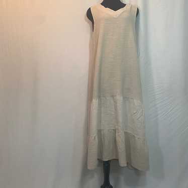 FRANCESCA BETTINI 100% Linen Dress Size XL