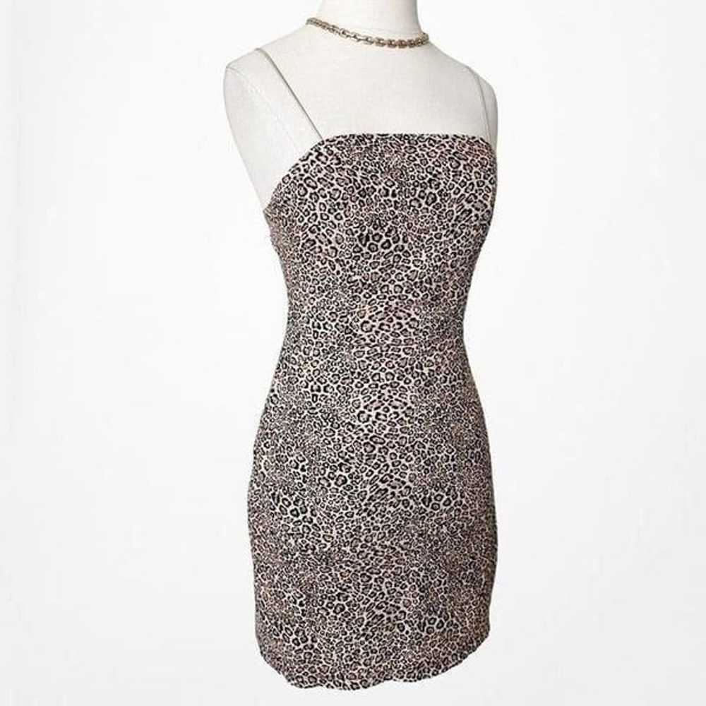 Urban Outfitters Brown Animal Leopard Print Mini … - image 6