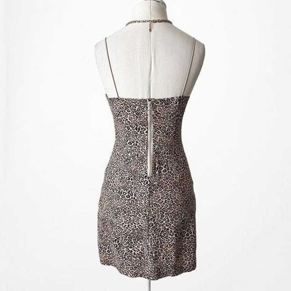 Urban Outfitters Brown Animal Leopard Print Mini … - image 7