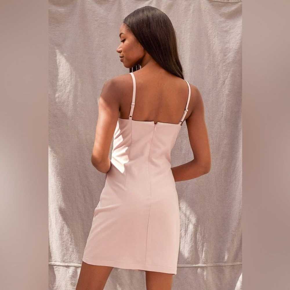 NWOT! Lulu's Sultry Moments Blush Pink Sleeveless… - image 4