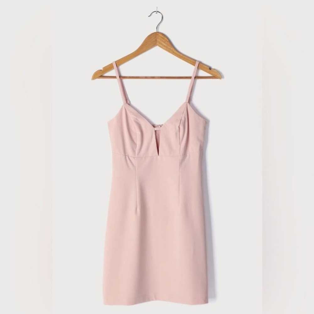 NWOT! Lulu's Sultry Moments Blush Pink Sleeveless… - image 5