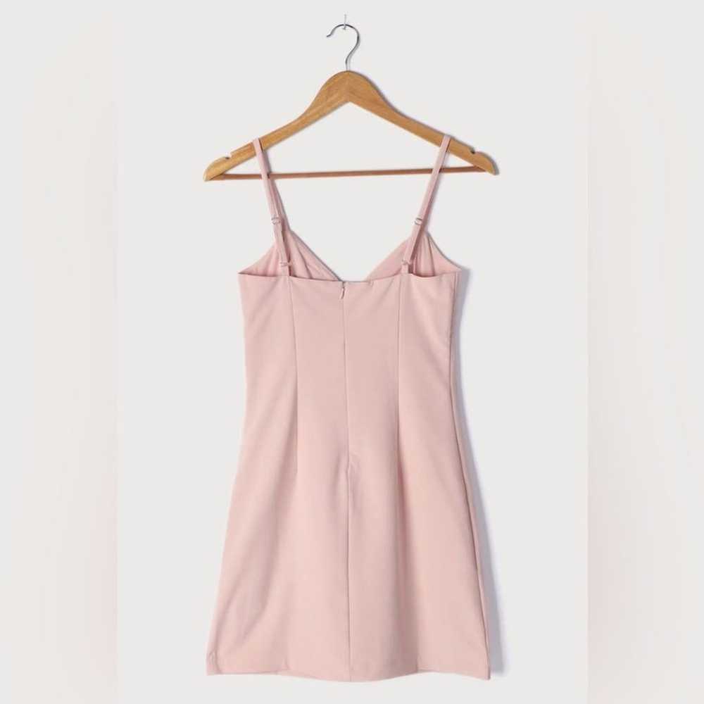 NWOT! Lulu's Sultry Moments Blush Pink Sleeveless… - image 6