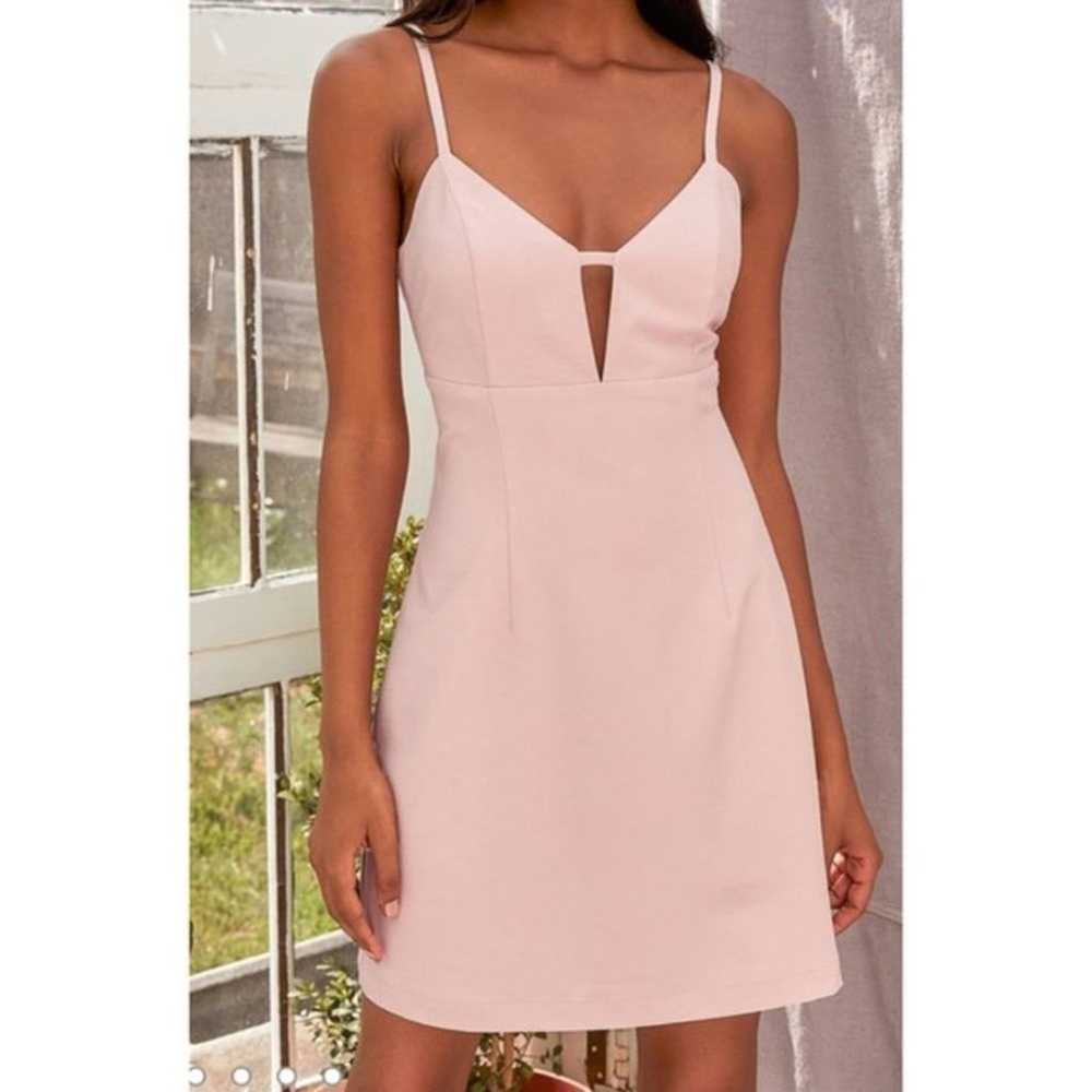 NWOT! Lulu's Sultry Moments Blush Pink Sleeveless… - image 8