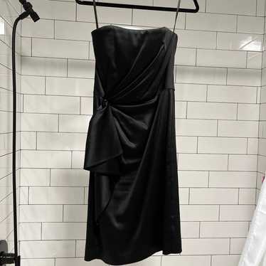 black satin dress - image 1