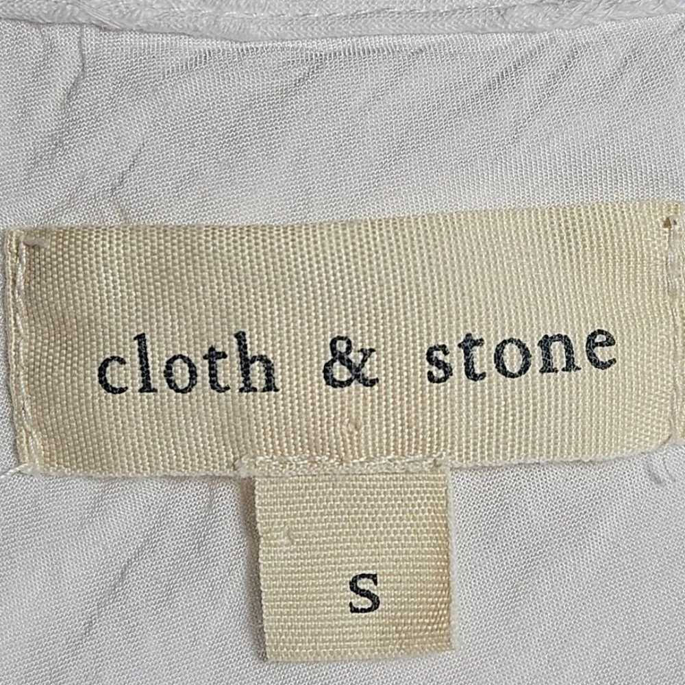 Cloth & Stone Anthropologie White Textured One Sh… - image 8