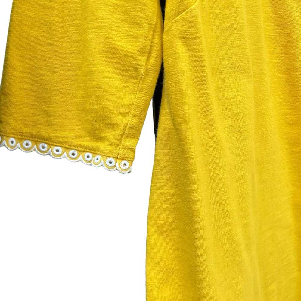 BODEN Womens Rosanna Jersey Tunic Dress in Yellow… - image 10