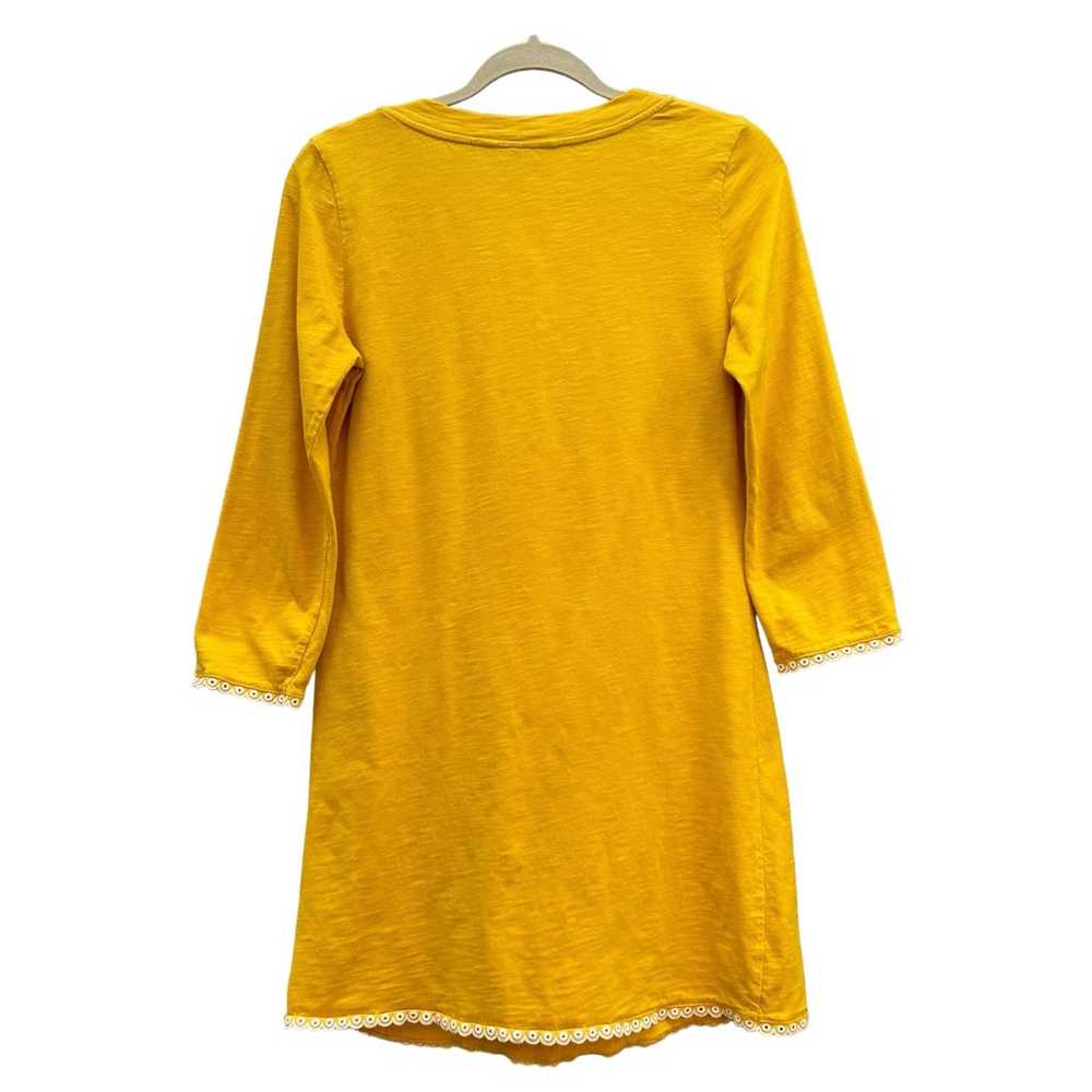 BODEN Womens Rosanna Jersey Tunic Dress in Yellow… - image 7