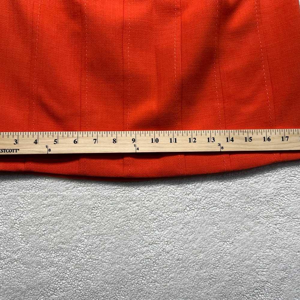 TORY BURCH ORANGE DRESS SIZE 4 - image 11