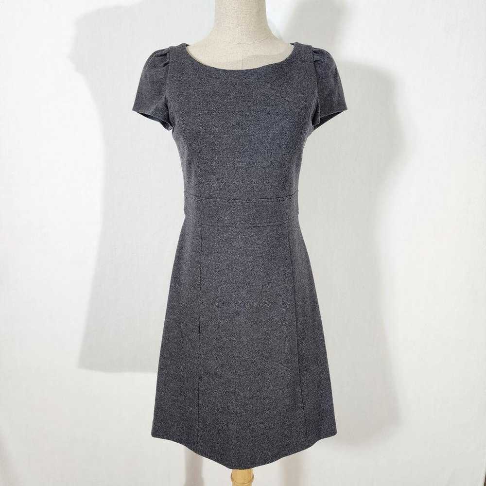 【Ultrafine】EStnation Wool One-piece Dress Flare S… - image 2