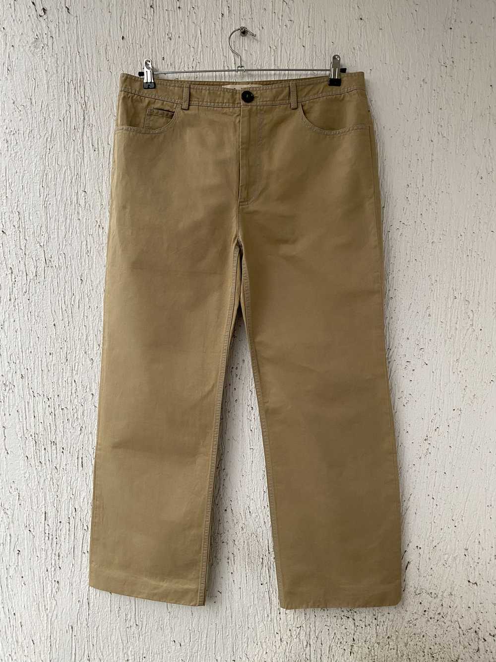 Marni wide khaki trousers - image 1