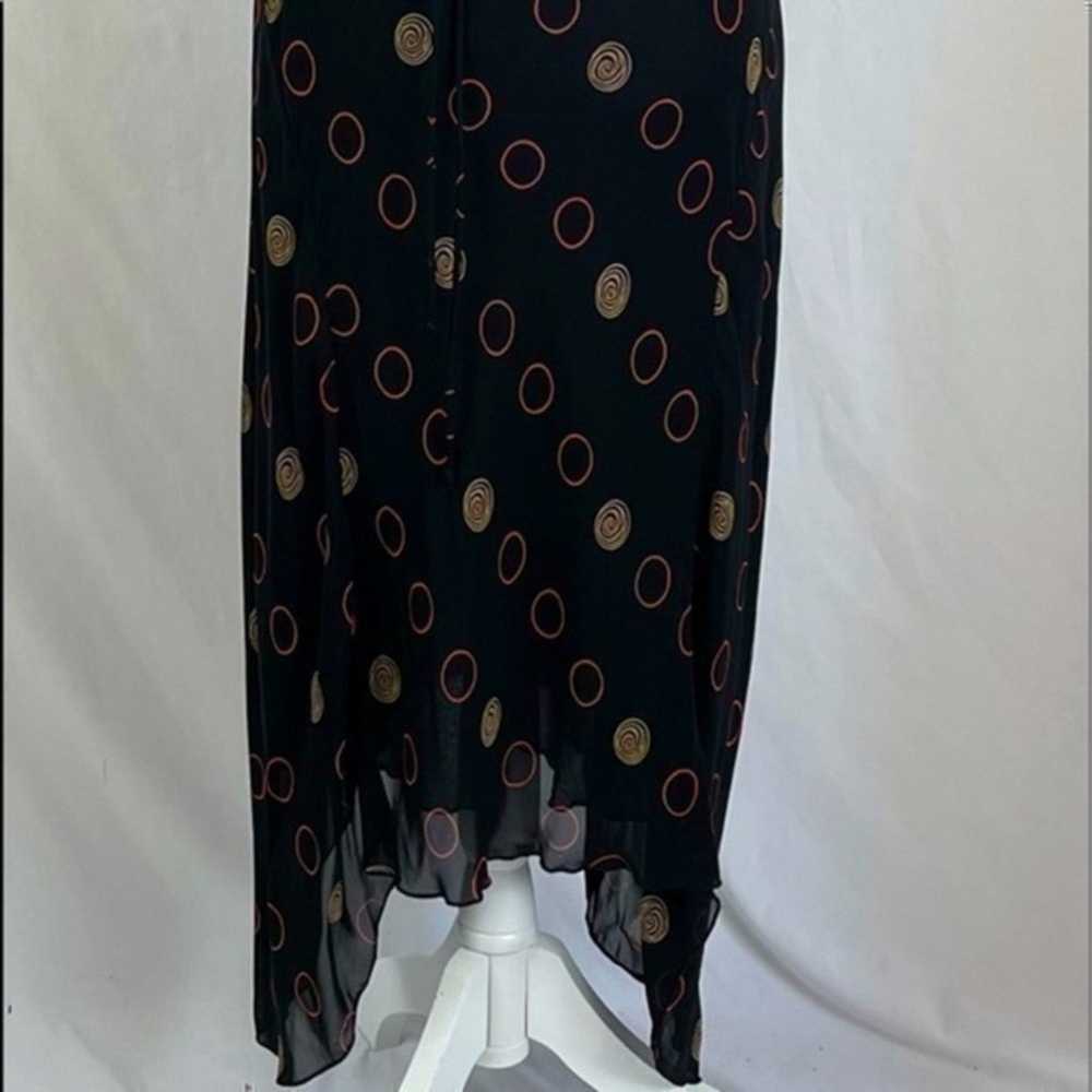 Anthropologie Lapis Sheer Black Polka Dot Ballet … - image 2